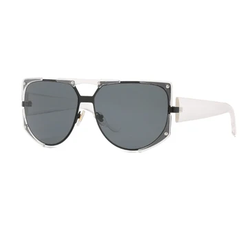 2021 Nova moda Ovalne naočale Za žene i Za muškarce Gradijenata Rimless za leće Kvaliteta Brand Dizajner Berba Pješačenje Putovanja Sunčane naočale UV400