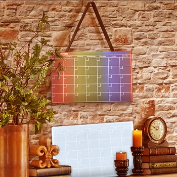 Mjesečni Kalendar Notepad Obrazac za smole Tjedni Raspored Oblika Alata za uređenje doma Privjesak Oblik od epoksida