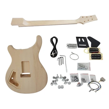 Aiersi od masivnog drva Na red 24 SE Diy Kit električnu gitaru construction set za self-gitara Sa svom Opremom
