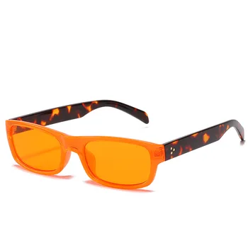 Iboode 2021 Brand Mali okvira za naočale, Pravokutni sunčane naočale Za muškarce i za žene Vintage Luksuzni UV400 Nijanse Naočale Punk Retro sunčane naočale
