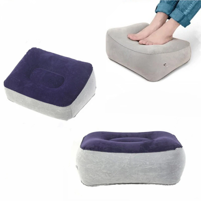Mekani jastuk za noge Inflatable jastuk za noge od PVC Jastuk za noge, Jastuk za putovanje zrakoplovom Ured kod Kuće Za noge Opuštajuće Alati za noge Slika  3