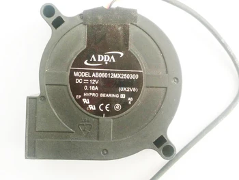 Originalni ADDA AB06012MX250300 DC 12-0.18 A 60x60x25 mm Server ventilator hlađenja ventilator projektora