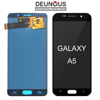 A510F LCD za Samsung Galaxy A510F LCD zaslon A5 Duos (2016) A510M Ekran A510Y LCD zaslon Osjetljiv na Dodir Digitalizator s okvirom