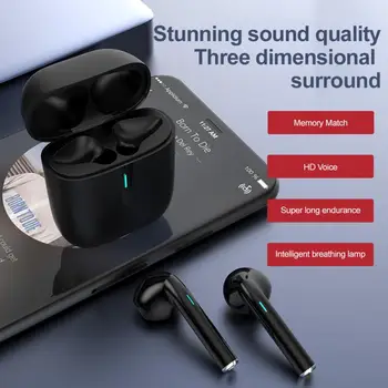 J01 Bluetooth kompatibilne slušalice su Bežične Slušalice HiFi Glazbene Slušalice Sportska Igraonica za Slušalice Za telefon IOS Android Slušalice