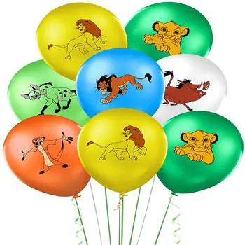 Disney Lion King Tiskan Lateks Balona Djeca Rođendan Uređenje Svadbena Dekoracija Za Dječje Igračke Pokloni Za Rođendan
