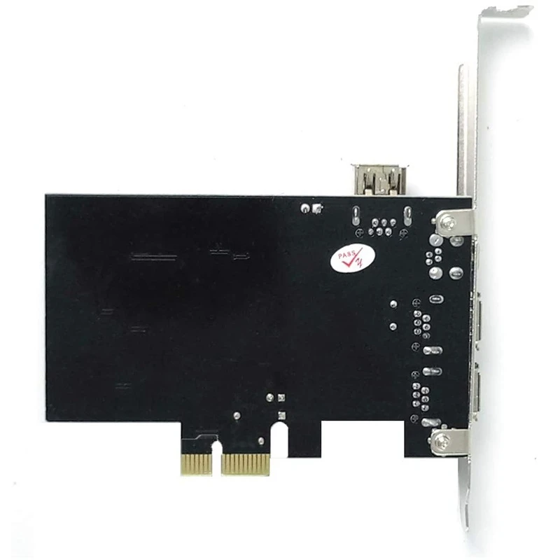 Kartica pci-e Firewire za Windows 10,kontroler IEEE 1394 PRIKLJUČAK za PCI Express 4 porta(3 x 6 Pin i 1 x 4 Pin),adapter Firewire 800 Slika  4