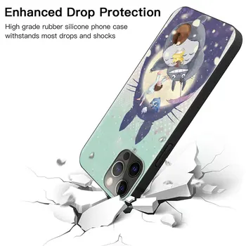 Silikonska torbica za Apple iPhone 13 Mini 11 12 Pro Max SE 2020 XR 7 8 Plus X XS 6 6 S Mekana Ljuska Torbica za telefon Studio Ghibli Totoro