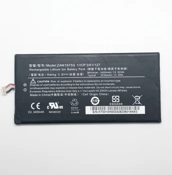 GeLar 3400 mah ZAW1975Q baterija za ACER Iconia Tab 7 A1-713 A1-713HD 1/ICP3/6 1/127 Tablet baterija