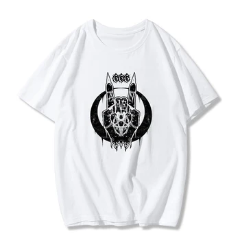 Amen 666 Ruke đavla zabavna majica sa po cijeloj površini je Ulica slobodna majica okruglog izreza u stilu tamna punk za žene top ulzzang Harajuku gotička t-shirt
