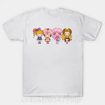 Muška odjeća Ženska majice Berba Harajuku osamdesetih Ženska t-shirt Kvartet Anime Prevelike Majice od jagoda pješčanog majice