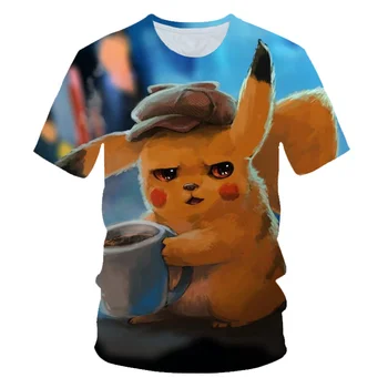 Topla dječja odjeća iz anime Majica kratki rukav majica sa 3D ispis Majica za dječake i djevojčice Majice t-Shirt Odjeća za roditelje i djecu