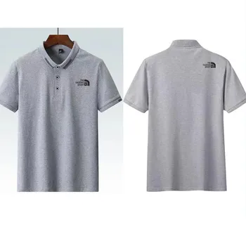 2021 Casual majica Polo Ljetne muške kratke majice s logotipom marke Отложной ovratnik Majice Običan Modni muška odijela