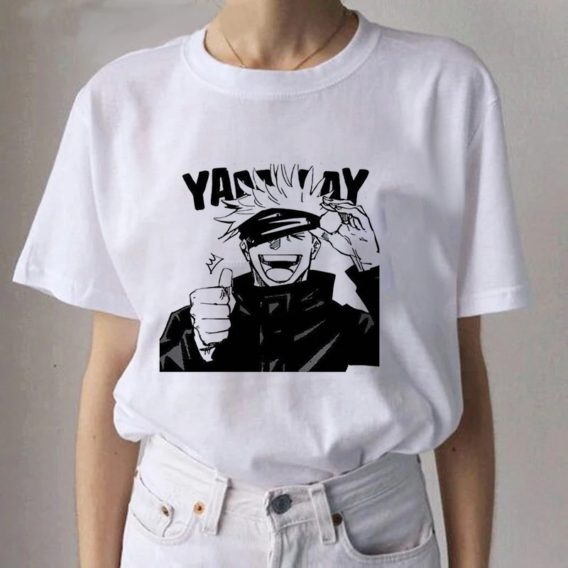 Дзюдзюцу Кайсен Majica Japanska Anime Muškarci Kawai Yuji Итадори Grafički Majice Cool Crtić 2021 Nove Ljetne Majice Muške t-shirt muški Slika  5