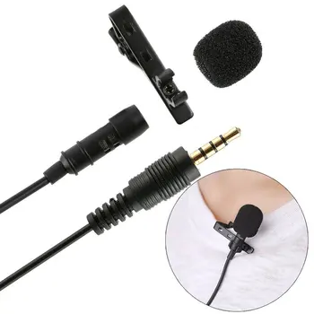 3,5 Audio Mobilni Telefon Karaoke Петличный Mikrofon Mikrofon Za Snimanje Računala Promotivni Trening Mini-Kondenzator